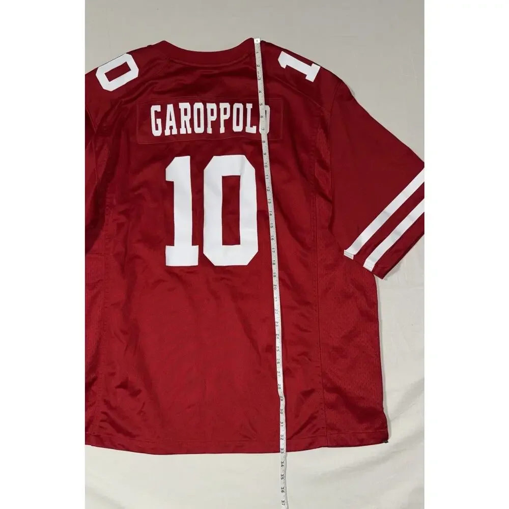 Nike On Field 49ers Jimmy Garoppolo #10 Jersey Red NFL Size 3XL